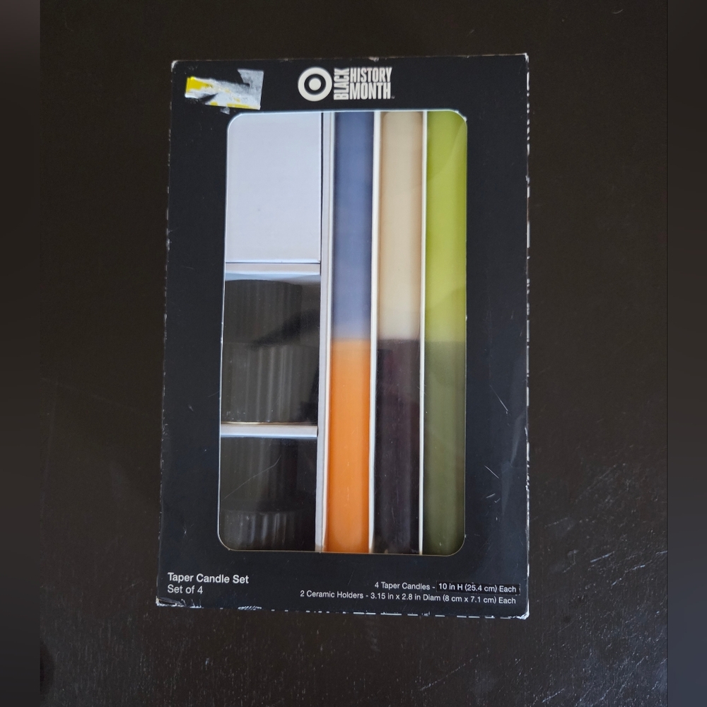 Target Black‎ History Month Candle Set NEW